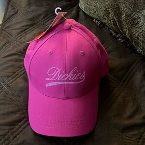 Dickies Woman’s Hot Pink Baseball Hat 100% cotton